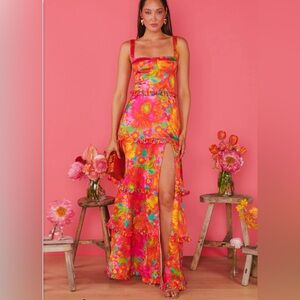 Show Me Your Mumu Lady Corset Dress Miss Malibu Color Small